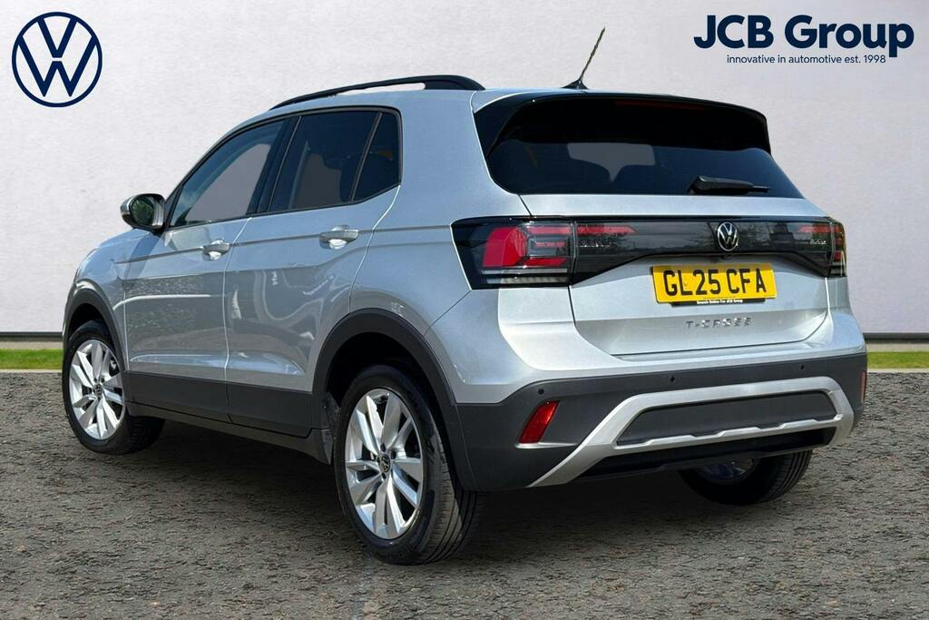 Volkswagen T-Cross 1.0 Tsi Match Suv GL25CFA Silver #3