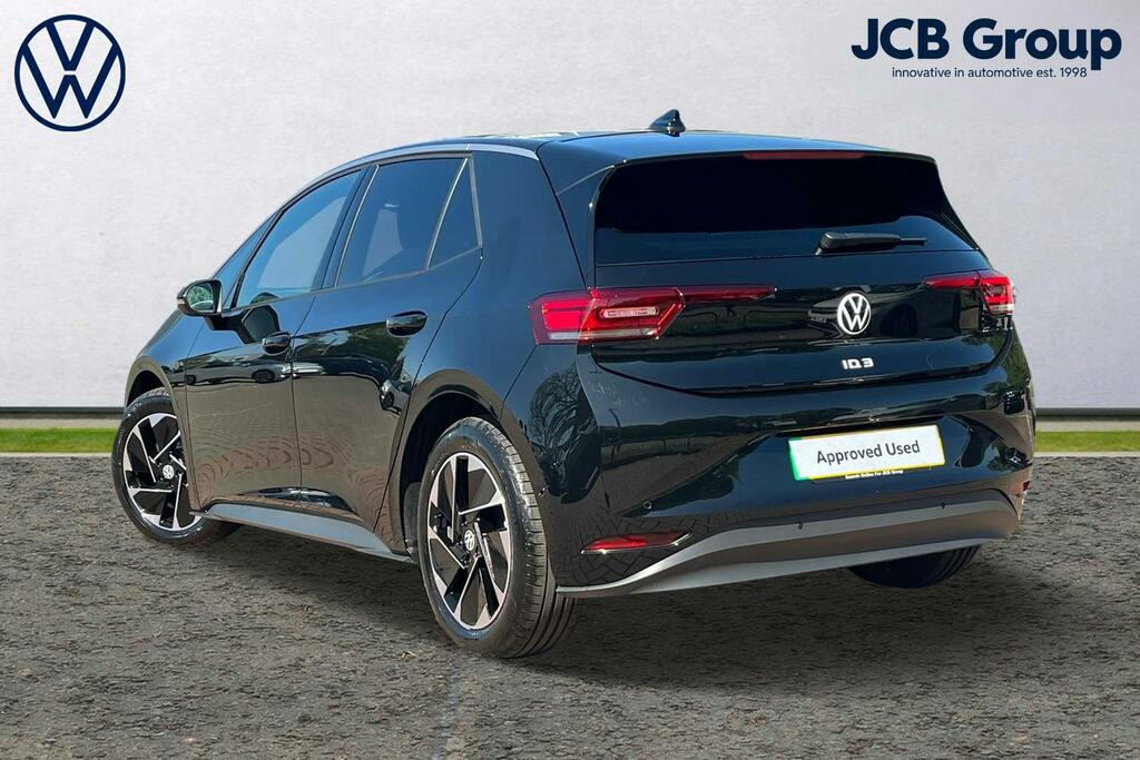 Volkswagen ID.3 Pro 59Kwh Match Hatchback GJ26OJO Black #3