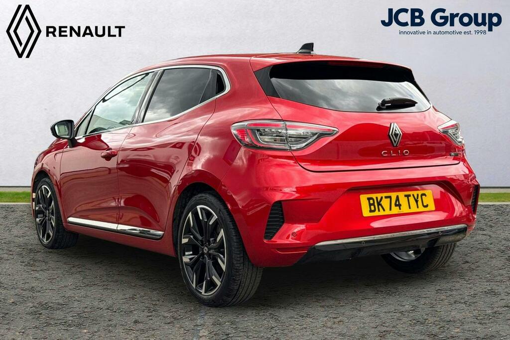 Renault Clio 1.6 E Tech Techno Hatchback Hybrid Red #3