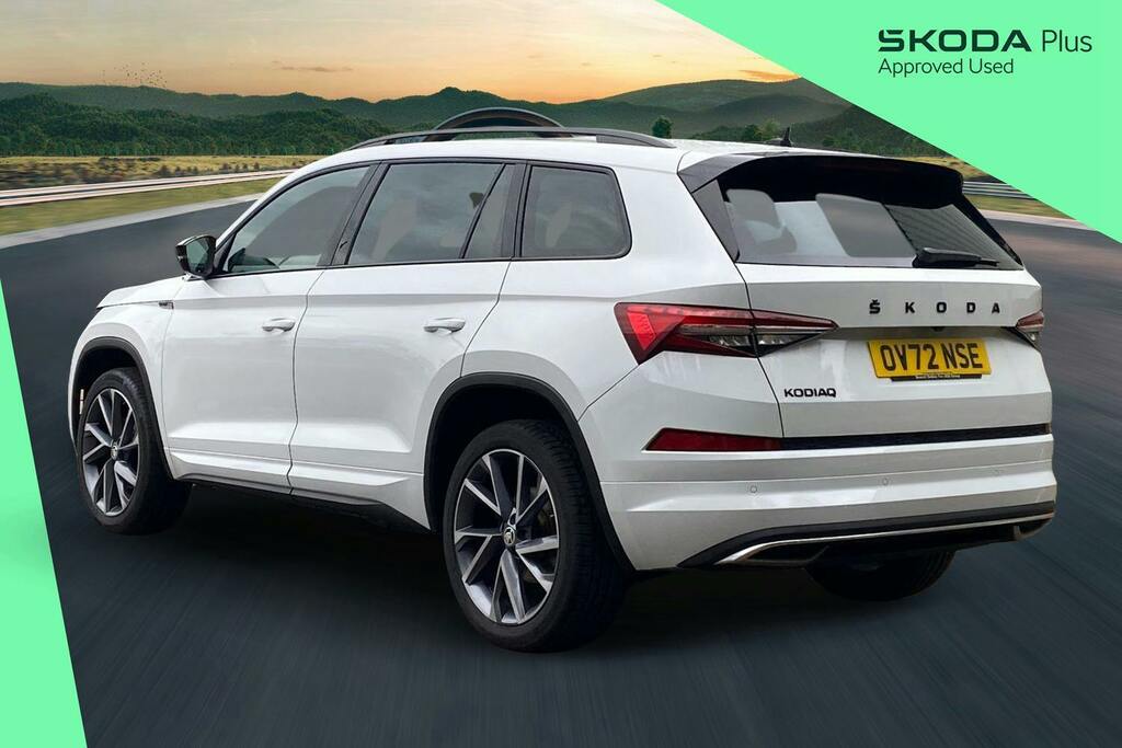 Skoda Kodiaq 1.5 Tsi Act Sportline Suv Dsg OV72NSE White #3