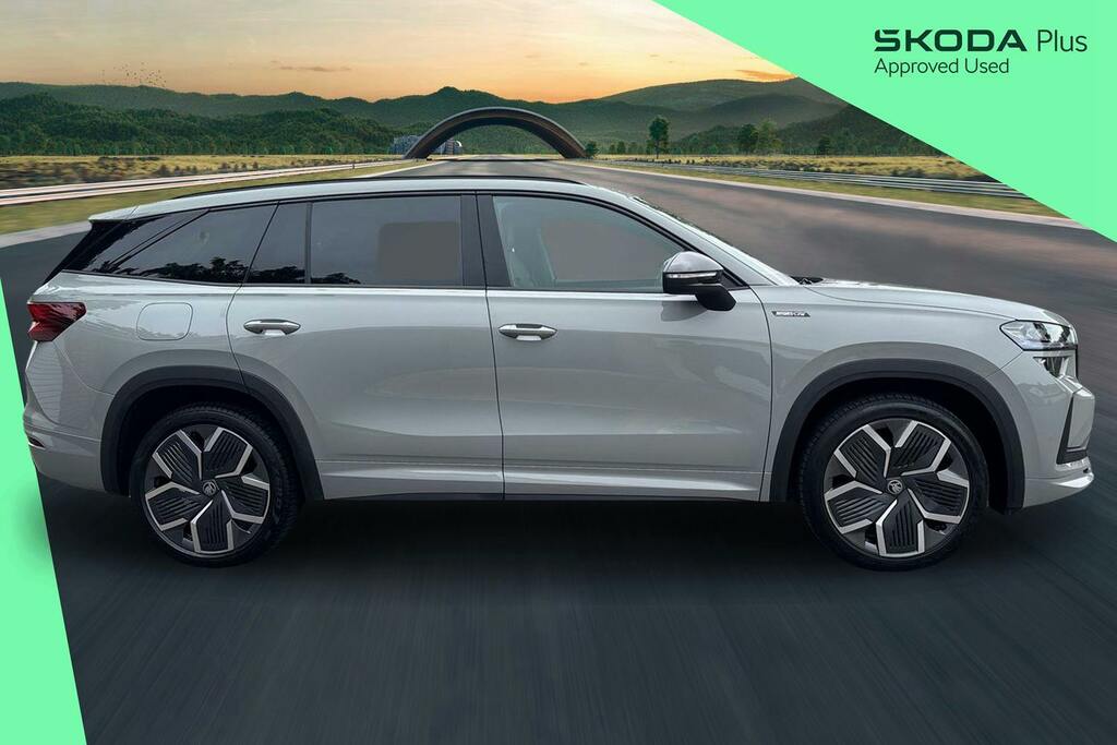 Skoda Kodiaq 1.5 Tsi E Tec Mhev Sportline Suv Hybrid DK75ZHU Grey #4