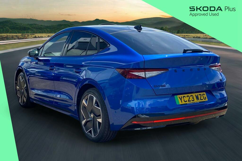 Skoda ENYAQ Iv 82Kwh Vrs Coupe 4Wd YC23WZG Blue #3
