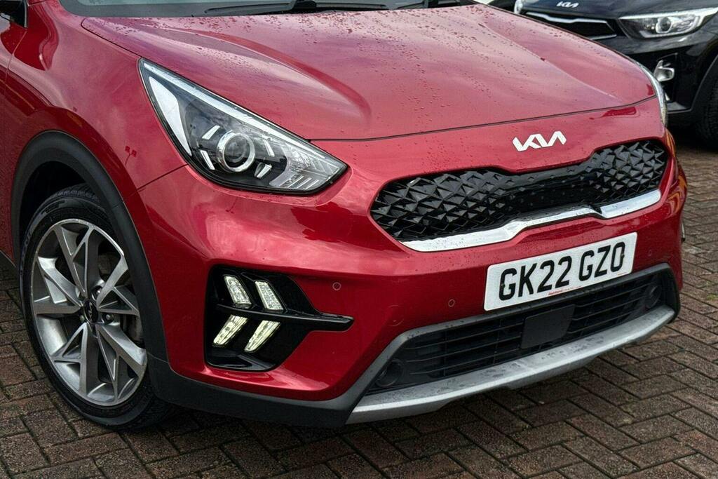 Kia Niro 1.6 Gdi 3 Suv Hybrid Dct GK22GZO Red #5