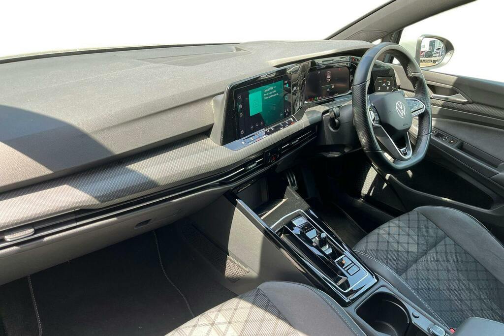 Volkswagen Golf 1.5 Etsi Mhev R-line Hatchback Hybrid D AU23OCF Grey #2