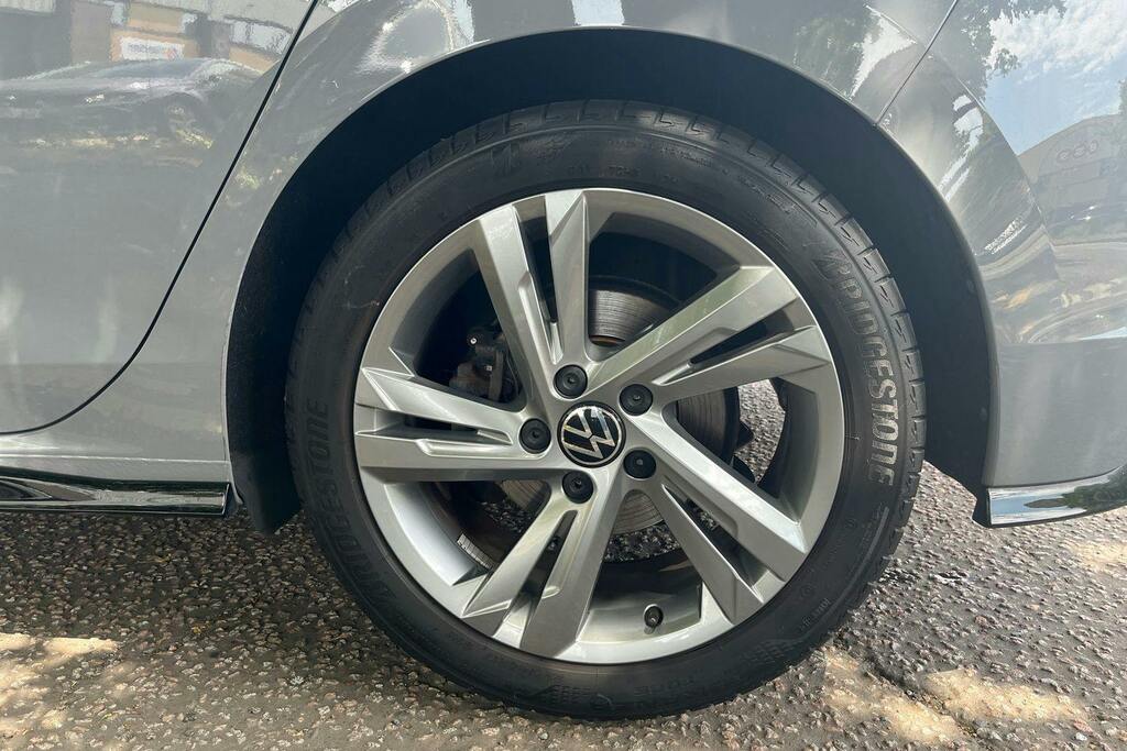 Volkswagen Golf 1.5 Etsi Mhev R-line Hatchback Hybrid D AU23OCF Grey #5