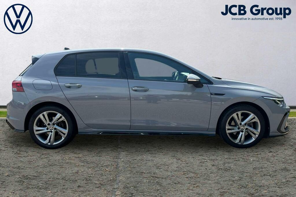 Volkswagen Golf 1.5 Etsi Mhev R-line Hatchback Hybrid D AU23OCF Grey #4
