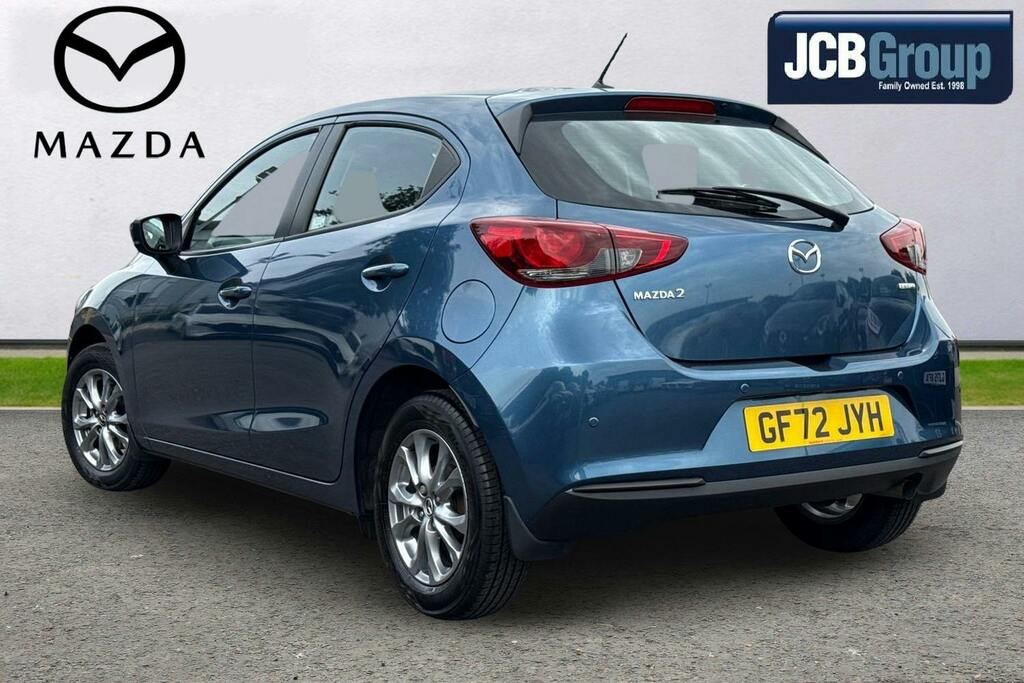 Mazda 2 1.5 E Skyactiv G Mhev Mhev Se L Hatchback Petr GF72JYH Blue #3