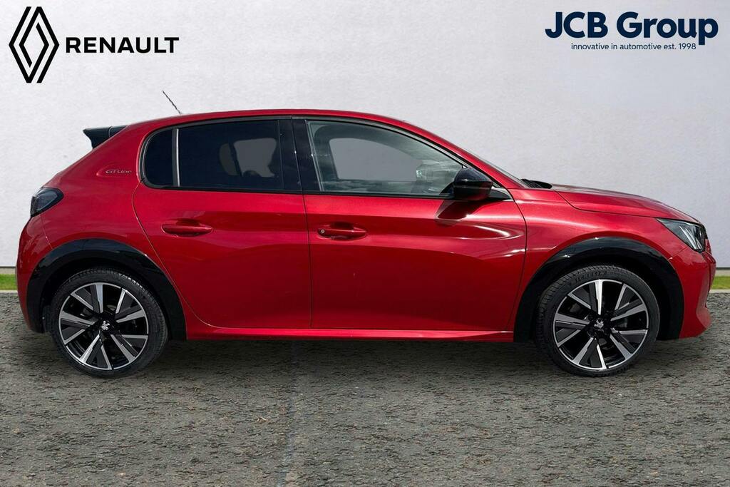 Peugeot 208 1.2 Puretech Gt Line Hatchback Eat GK70SYJ Red #4