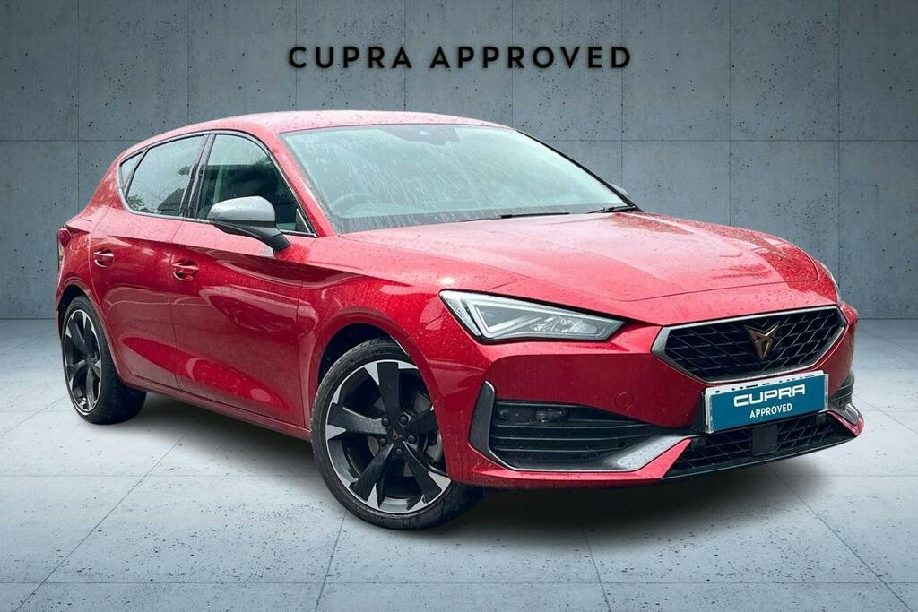 Cupra Leon 1.5 Etsi Evo V1 Hatchback Hybrid Dsg Red