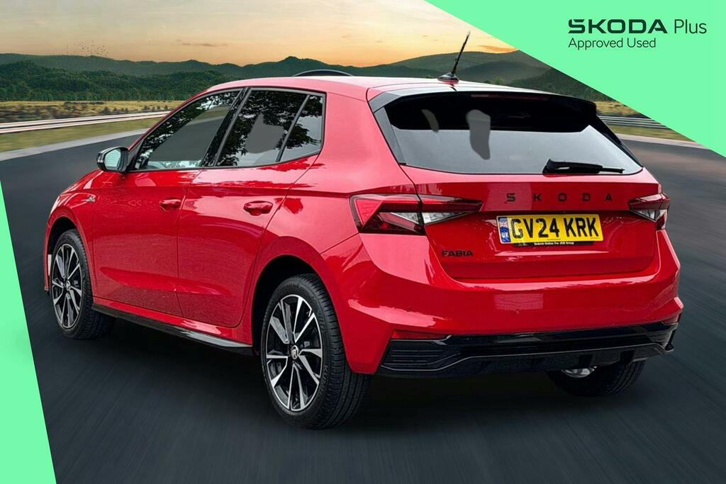Skoda Fabia 1.0 Tsi Monte Carlo Hatchback GV24KRK Red #3