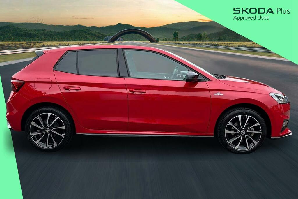 Skoda Fabia 1.0 Tsi Monte Carlo Hatchback GV24KRK Red #4