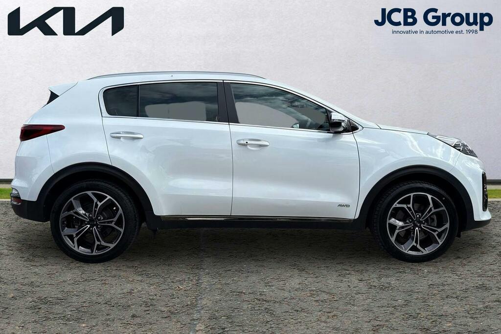Kia Sportage 1.6 T Gdi Gt Line Suv Dct Awd HG21CTF White #4