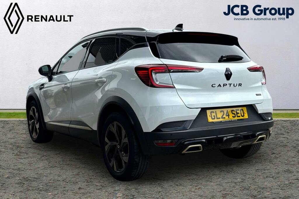 Renault Captur 1.6 E Tech E Tech Engineered Suv Hybrid GL24SEO White #3
