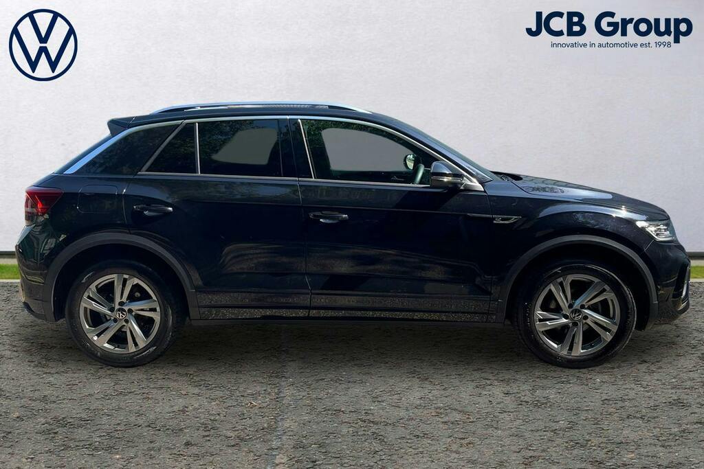 Volkswagen T-Roc 1.5 Tsi R-line Suv GD25THX Black #4