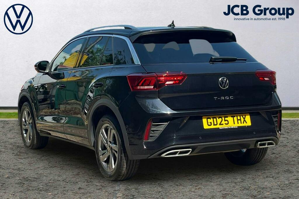 Volkswagen T-Roc 1.5 Tsi R-line Suv GD25THX Black #3
