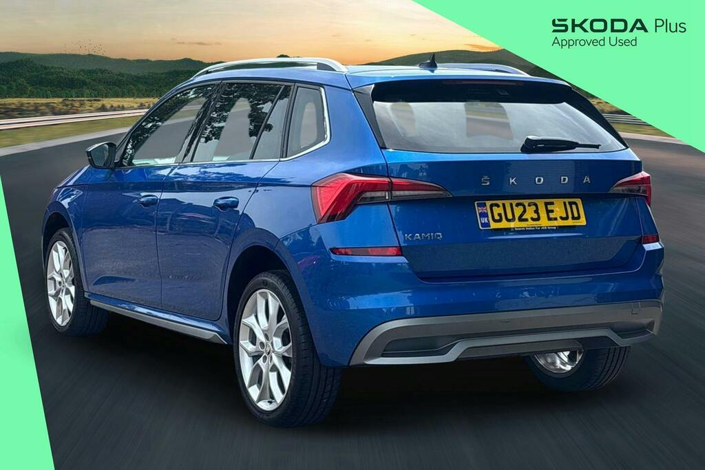 Skoda Kamiq 1.5 Tsi Act Se Suv GU23EJD Blue #3