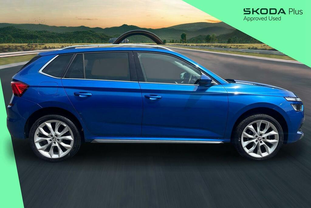 Skoda Kamiq 1.5 Tsi Act Se Suv GU23EJD Blue #4