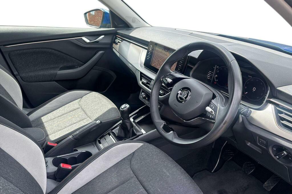 Skoda Kamiq 1.5 Tsi Act Se Suv GU23EJD Blue #6