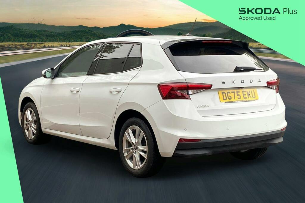 Skoda Fabia 1.0 Tsi Se L Edition Hatchback Dsg DG75EKU White #3