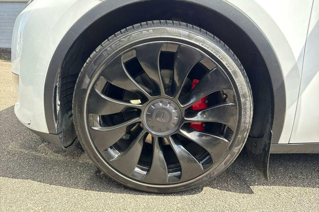 Tesla Model Y Electric White #5