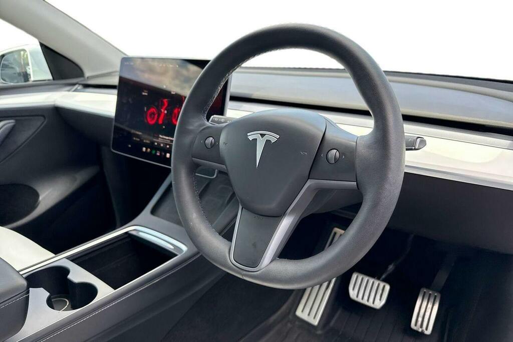 Tesla Model Y Electric White #6