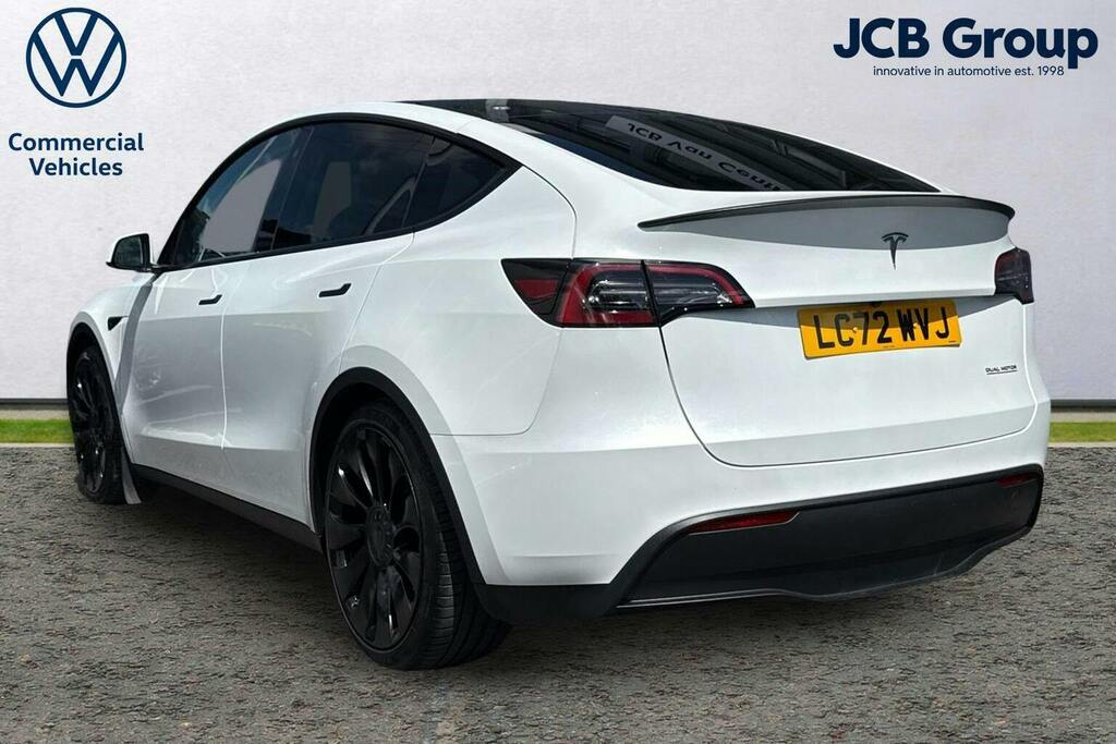 Tesla Model Y Electric White #3