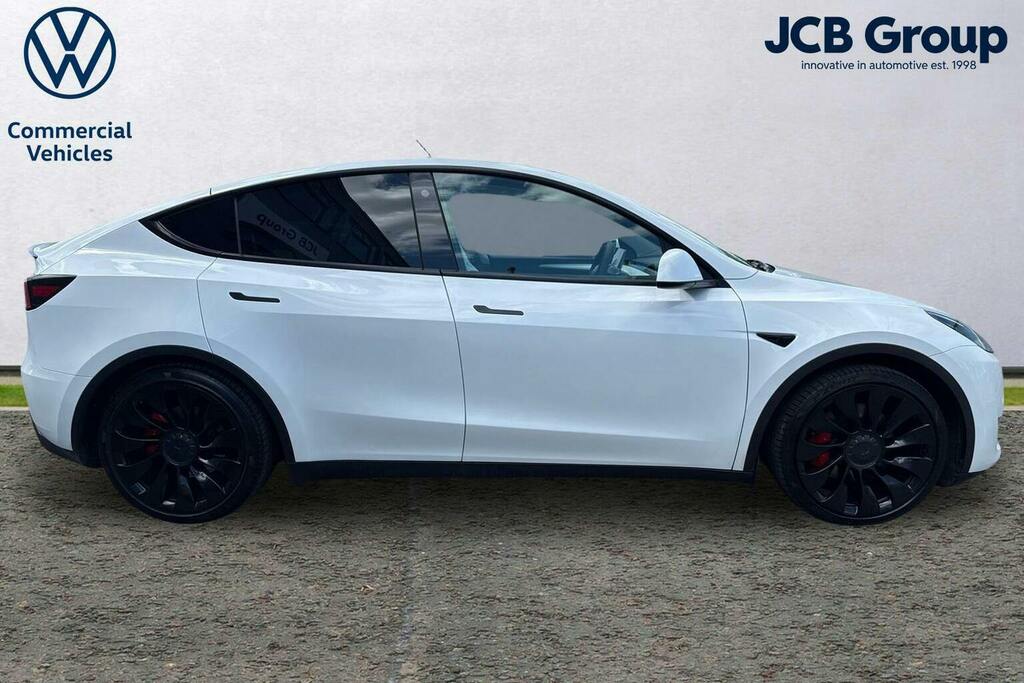 Tesla Model Y Electric White #4