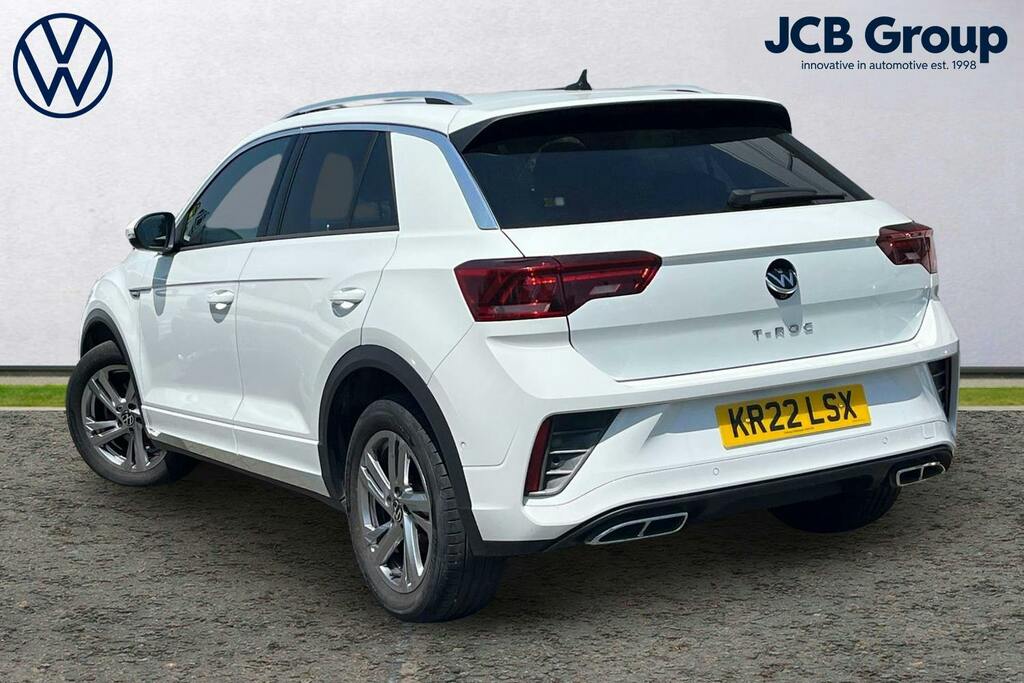 Volkswagen T-Roc 1.5 Tsi R-line Suv KR22LSX White #3