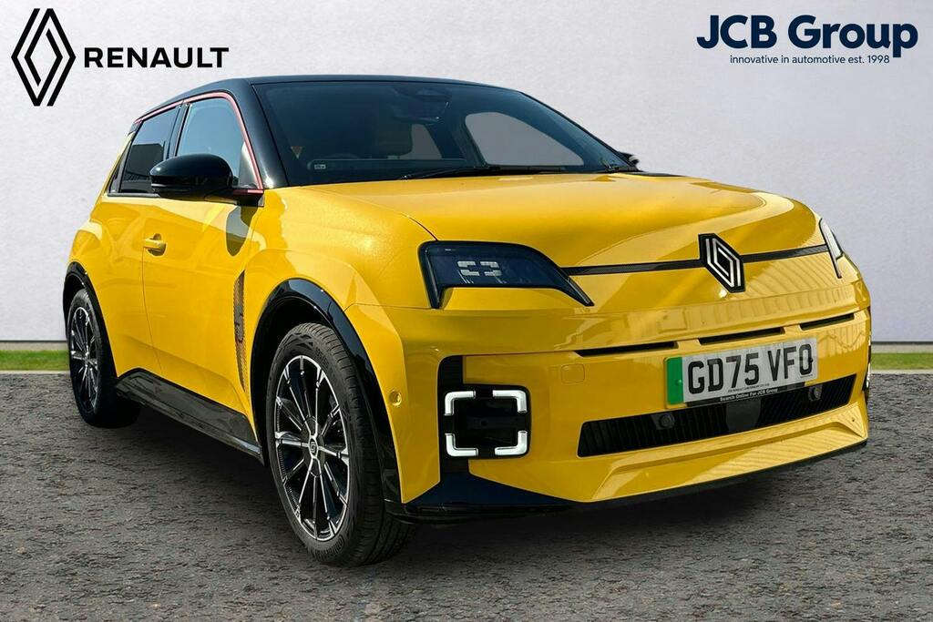 Renault 5 E-Tech Urban Range 40Kwh Iconic Five Hatchback Electr Yellow