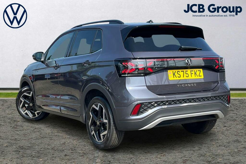 Volkswagen T-Cross 1.0 Tsi R-line Suv Dsg Grey #3