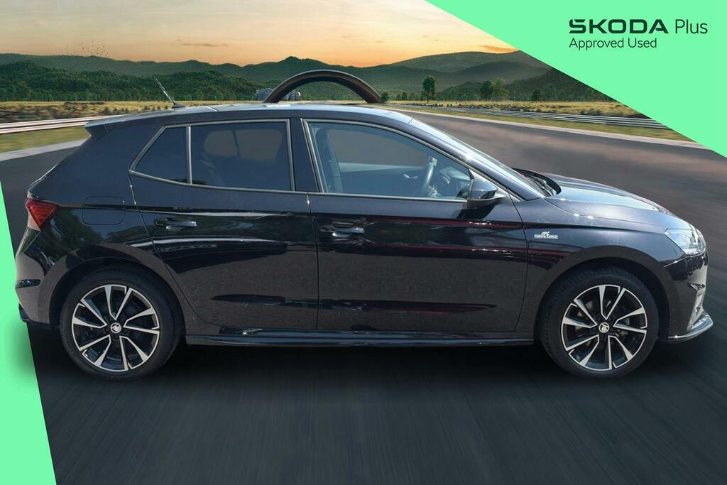 Skoda Fabia 1.0 Tsi Monte Carlo Hatchback GU74CHO Black #4