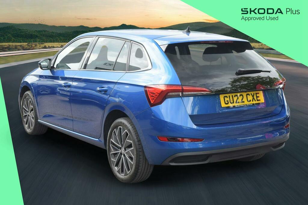 Skoda Scala 1.0 Tsi Se L Hatchback Blue #3