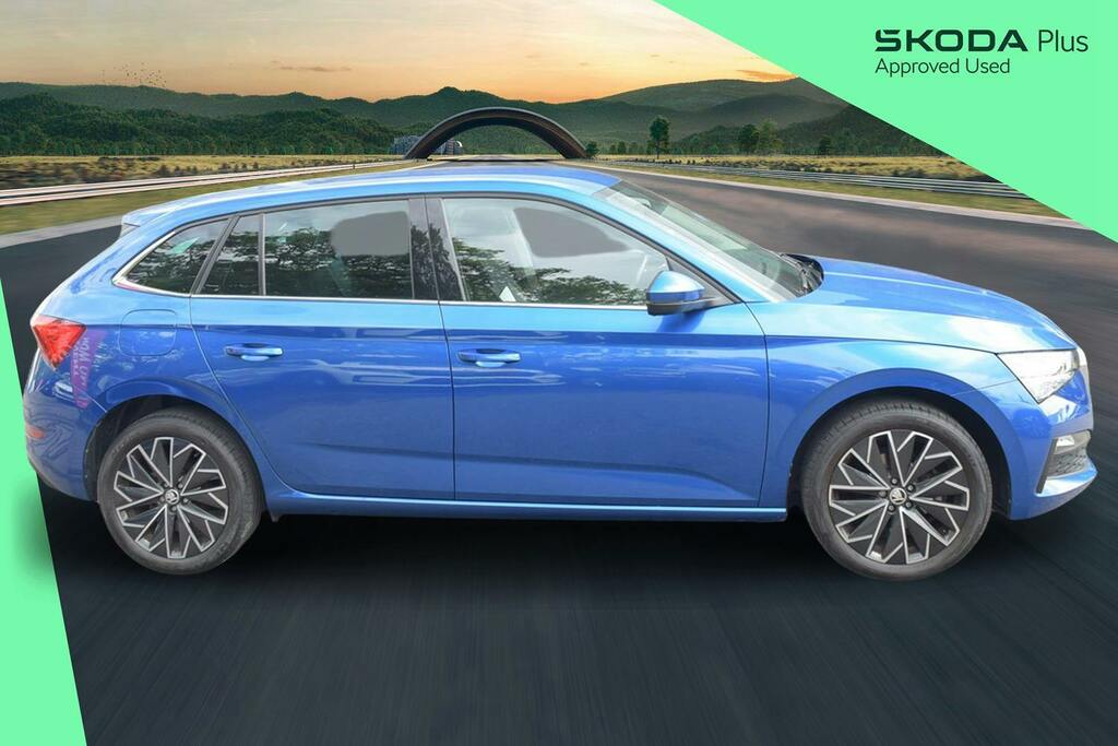 Skoda Scala 1.0 Tsi Se L Hatchback Blue #4