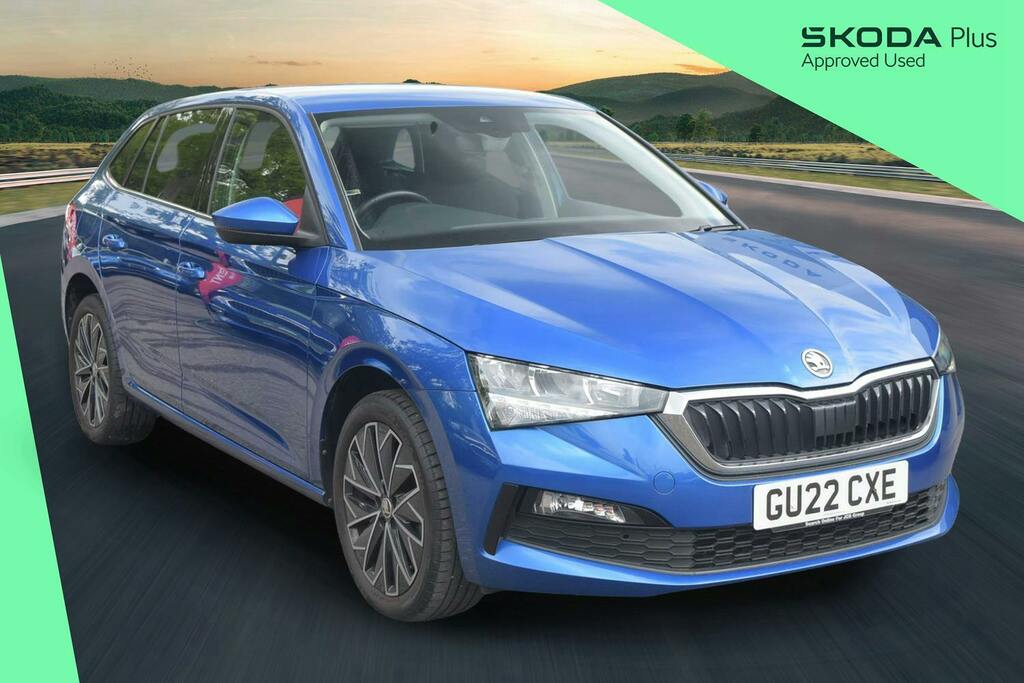 Skoda Scala 1.0 Tsi Se L Hatchback Blue