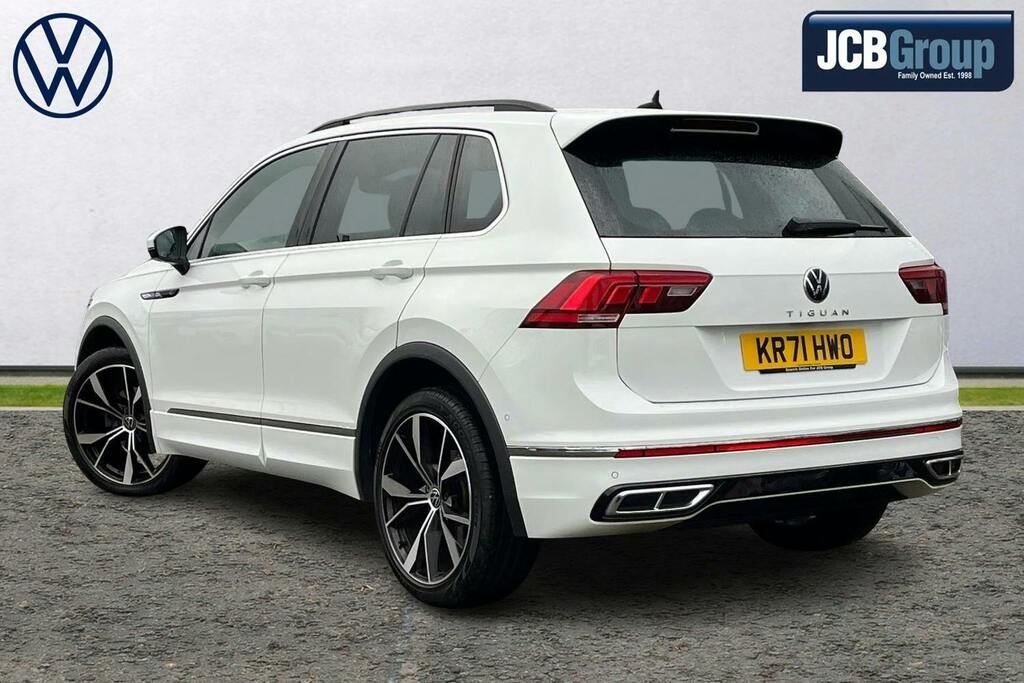 Volkswagen Tiguan 1.5 Tsi R-line Suv Dsg White #3