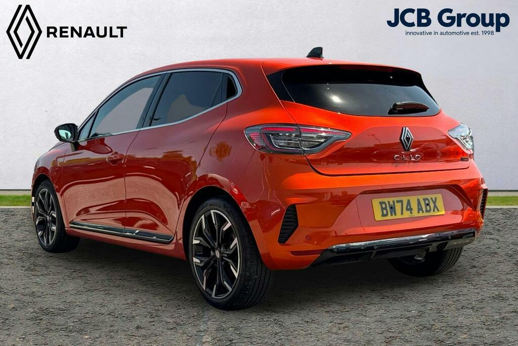 Renault Clio 1.6 E Tech Techno Hatchback Hybrid Orange #3