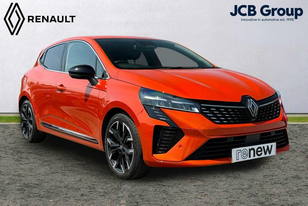 Renault Clio 1.6 E Tech Techno Hatchback Hybrid Orange