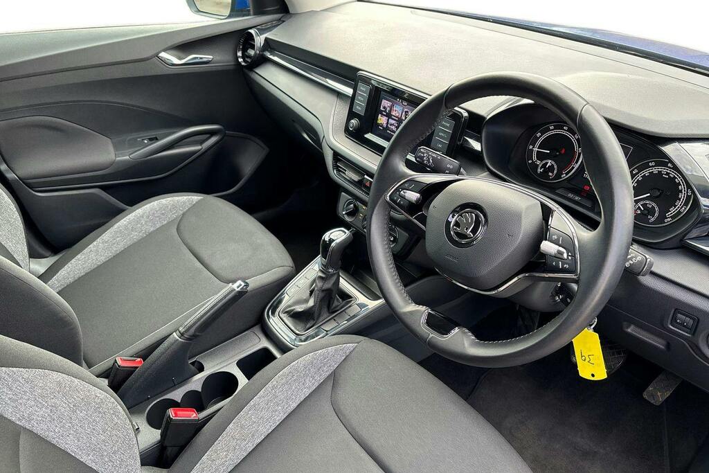 Skoda Fabia 1.0 Tsi Se Comfort Hatchback Dsg Blue #6