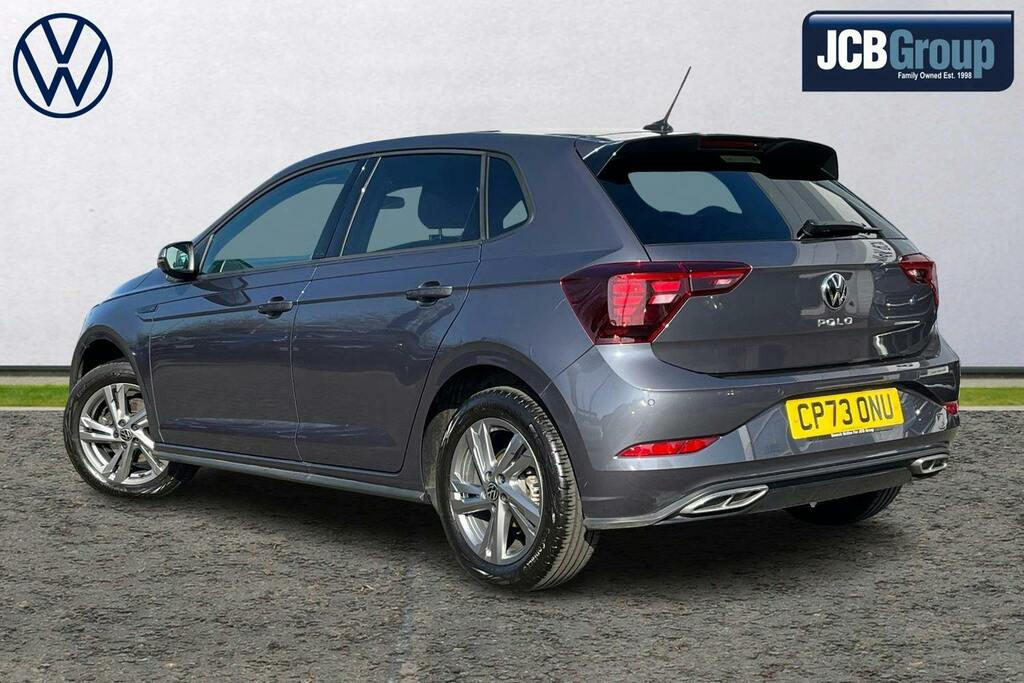 Volkswagen Polo 1.0 Tsi R-line Hatchback Dsg Grey #3