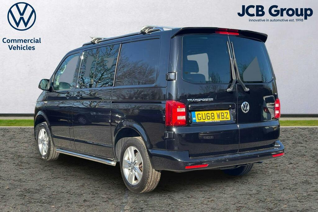 Volkswagen Transporter 2.0 Tdi T30 Bluemotion Tech Highline Kombi Double Black #3