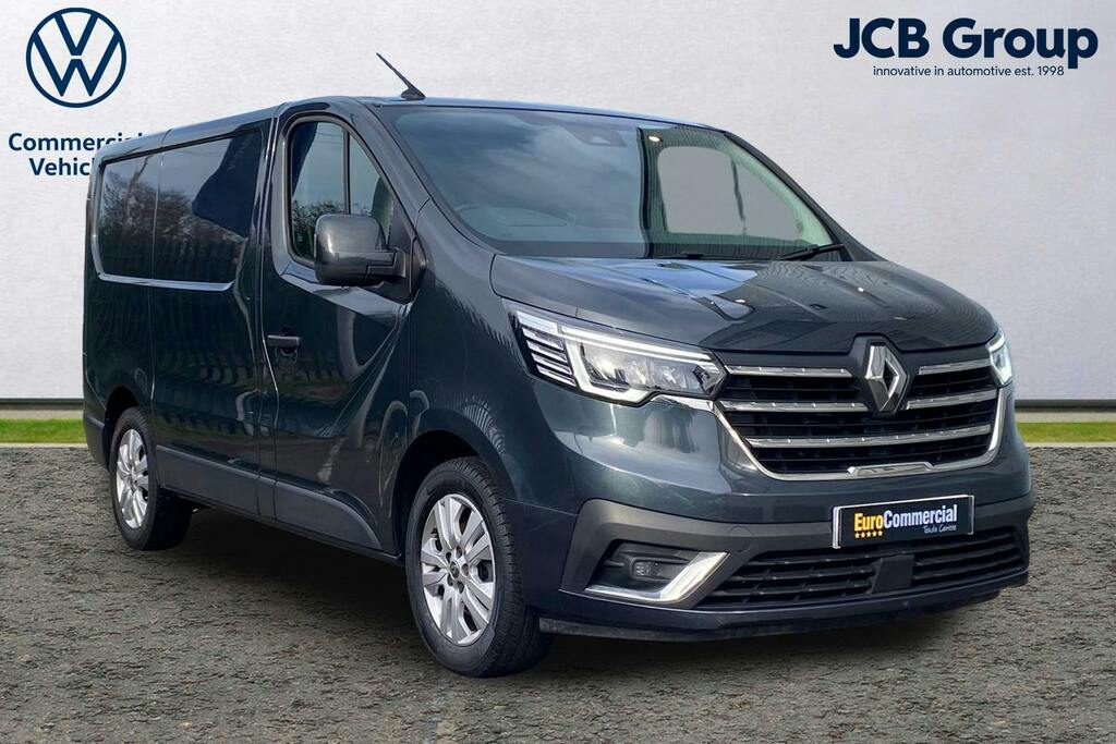 Renault Trafic 2.0 Dci Blue Sl28 Sport Panel Van Manua Grey
