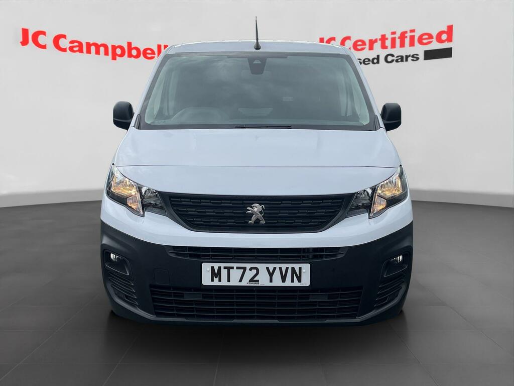 Peugeot Partner 1.5 Bluehdi 1000 Professional Premium Standard P White #2