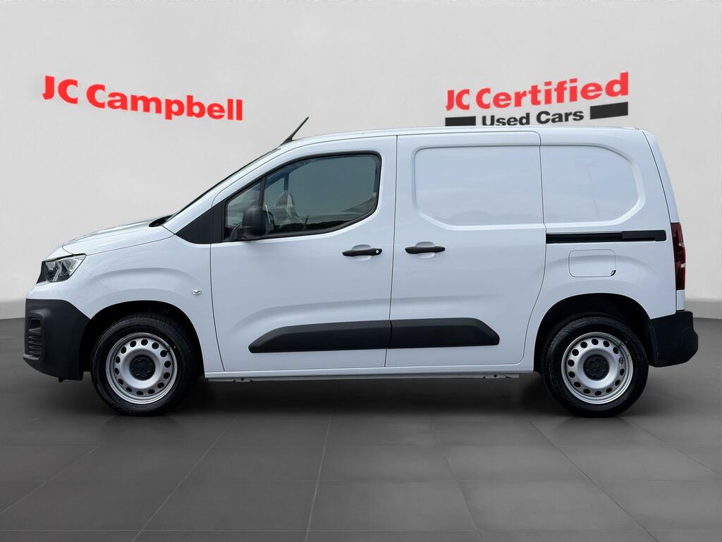 Peugeot Partner 1.5 Bluehdi 1000 Professional Premium Standard P BJ23UVZ White #4