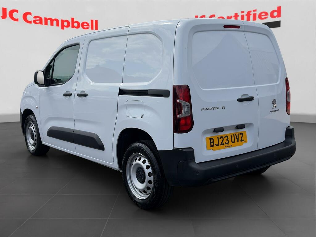 Peugeot Partner 1.5 Bluehdi 1000 Professional Premium Standard P BJ23UVZ White #5