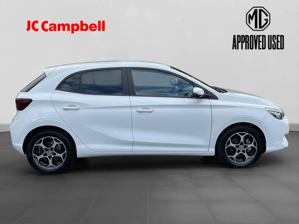 MG MG3 1.5 Hybrid Trophy Hatchback LC25TKZ White #4