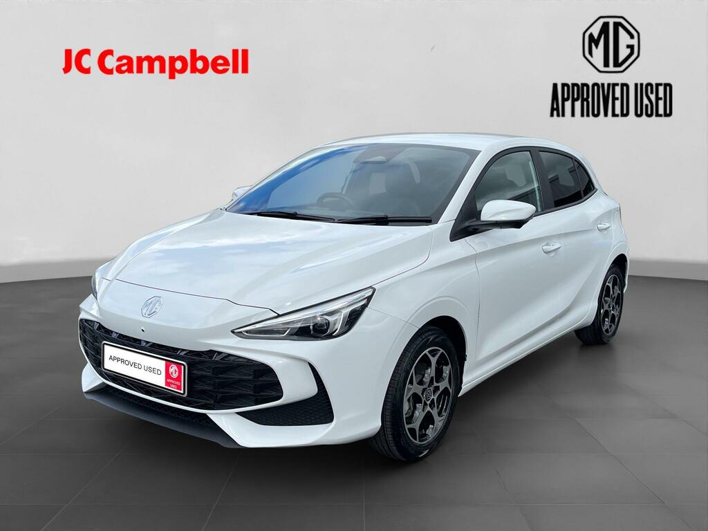 MG MG3 1.5 Hybrid Trophy Hatchback LC25TKZ White #2