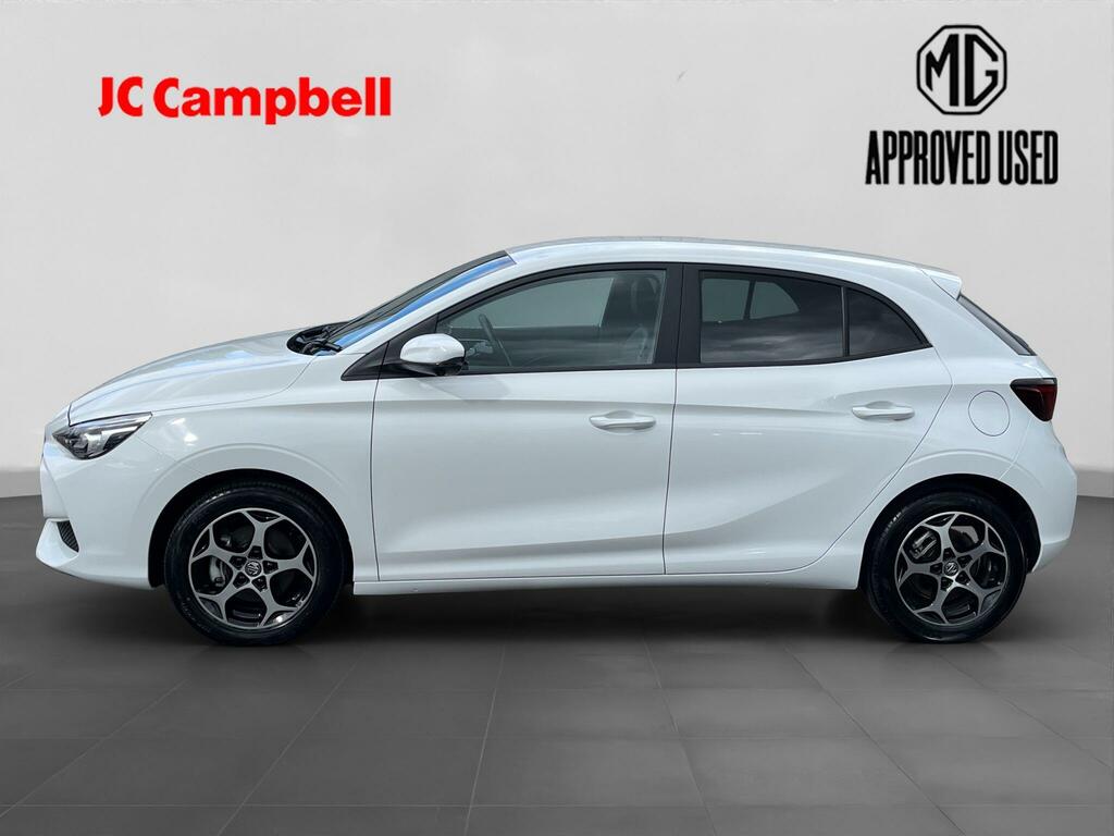 MG MG3 1.5 Hybrid Trophy Hatchback LC25TKZ White #3