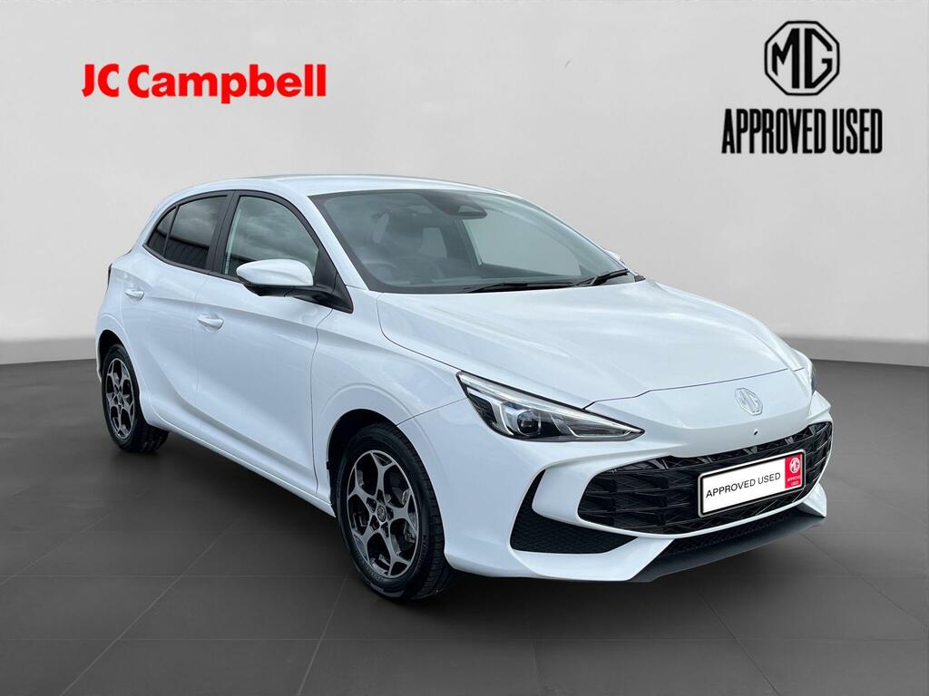 MG MG3 1.5 Hybrid Trophy Hatchback White