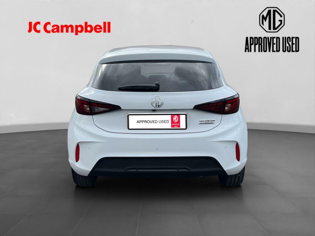 MG MG3 1.5 Hybrid Trophy Hatchback LC25TKZ White #6