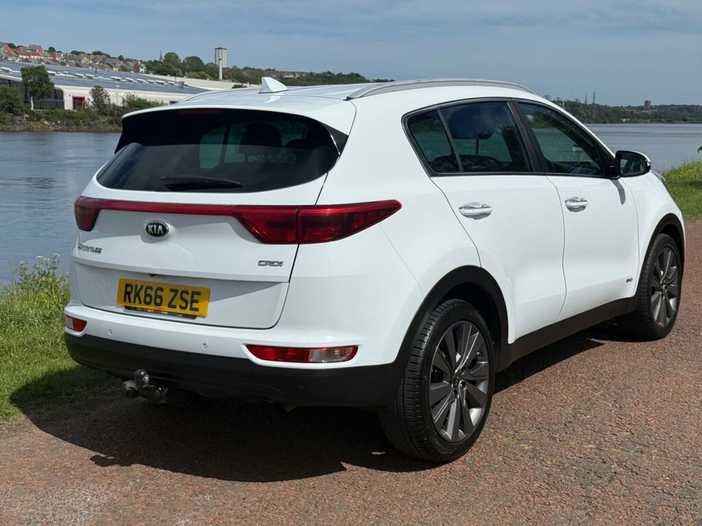 Kia Sportage 2L Kx-3 RK66ZSE White #4